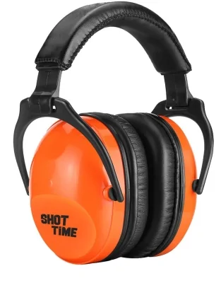 Наушники ShotTime 15 стрелковые NRR 22dB Orange